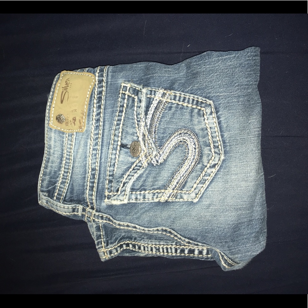 Silver Lightwash Straight/Bootcut